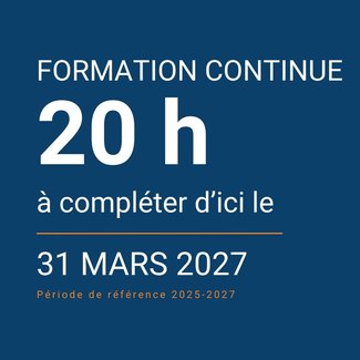 Formation continue : ce que vous devez savoir d’ici le 31 mars 2027